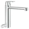 Grohe Eurosmart Cosmopolitan - Grifo Monomando De Fregadero, Cromo 30195000