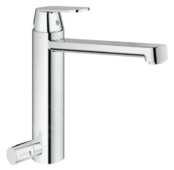Grohe Eurosmart Cosmopolitan - Grifo Monomando De Fregadero, Cromo 30195000