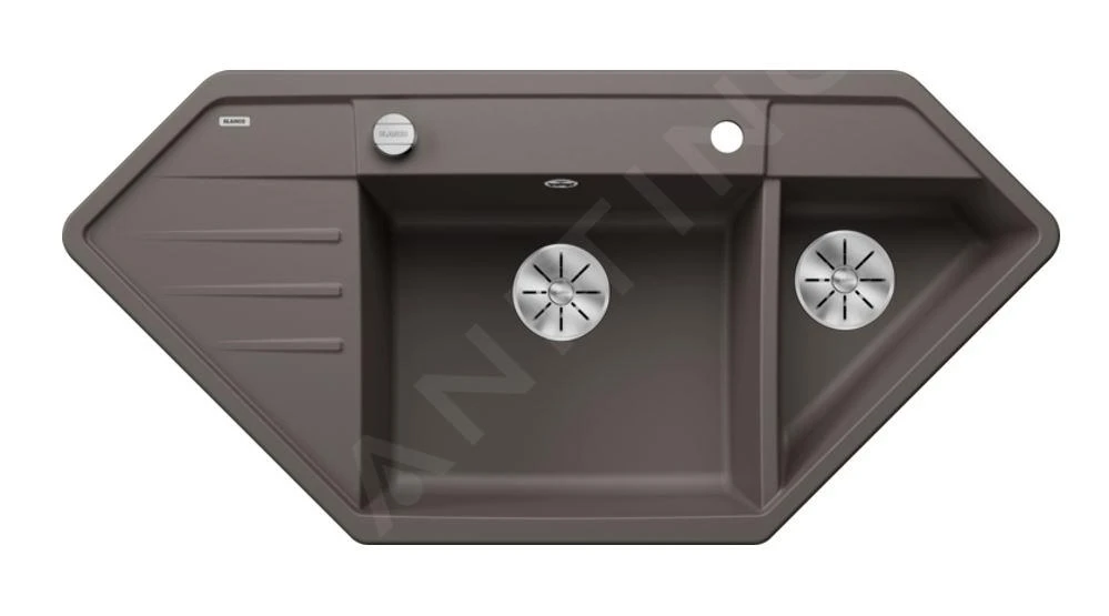 Blanco Lexa 9 - Fregadero De Silgranite, 1070x510 Mm, InFino, Gris 527284 1 Blanco Lexa 9 - Fregadero De Silgranite, 1070x510 Mm, InFino, Gris 527284