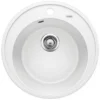 Blanco Riona 45 - Fregadero De Silgranite, Diámetro 500 Mm, Blanco 521398