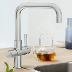 Grohe Red - Grifo Monomando De Fregadero Duo, Supersteel 30097DC0 -Cocina Tienda De Ventas d8c99e40aae461d50a3c4101