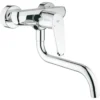 Grohe Eurodisc Cosmopolitan - Grifo Monomando De Fregadero, Cromo 33772002