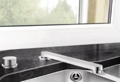 Blanco Eloscope F II - Grifo De Fregadero Plegable Bajo Ventana, Instalación De 2 Orificios, Cromo 516672 -Cocina Tienda De Ventas dab1376e0c6a8aa8269c4ae6