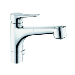 Kludi Mix - Grifo De Fregadero Con Ducha Extraíble Y Conexión Multi, Cromo 329450562