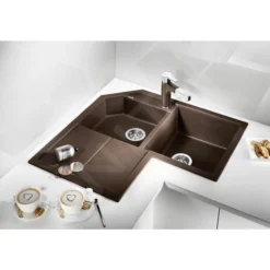 Blanco Metra 9 - Fregadero De Silgranite, 830x830 Mm, Antracita 515576 5 Blanco Metra 9 - Fregadero De Silgranite, 830x830 Mm, Antracita 515576 -Cocina Tienda De Ventas df5bc0eabf484cee8396e92e