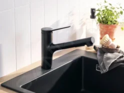 Hansgrohe Zesis M33 - Grifo De Fregadero 150, Con Ducha Extraíble, Negro Matee 74800670 -Cocina Tienda De Ventas e04d74409e83be5bc3a0cd8c