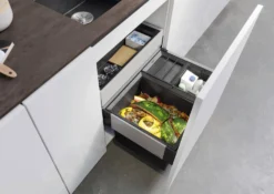 Blanco Select - Cubo De Basura Empotrado, Con Compartimento, Capacidad 46 L 526210 -Cocina Tienda De Ventas e05451b1ae453655f70e5006