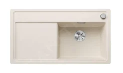 Blanco Zenar 5 - Fregadero De Silgranite, 903x498 Mm, Con Control De Desagüe, InFino, Blanco Suave 527183