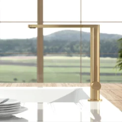 Villeroy & Boch Finera - Grifo De Fregadero, Dorado 92700003 -Cocina Tienda De Ventas e118da6090b545669b5d72af