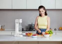 Philips GoZero - Máquina Para Hacer Agua Con Gas Lite Con Accesorios, Blanco ADD4901WH/10 -Cocina Tienda De Ventas e14627ea85890794e18c30fb