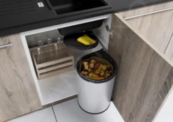 Blanco Singolo XL - Cubo De Basura Empotrado, Capacidad 20 L 526377 -Cocina Tienda De Ventas e1e0fdadca6b8209df5d9877