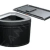 Franke Sortery - Cubo De Basura Integrado Solo 60 Mm, Negro 121.0307.572