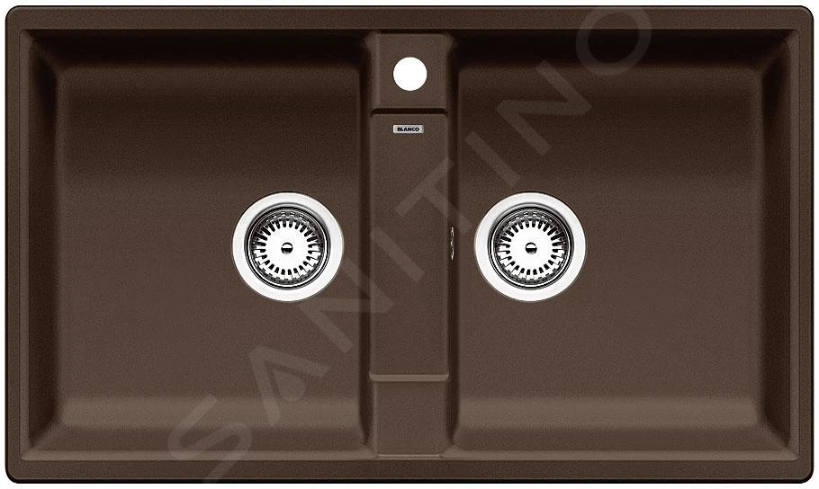 Blanco Zia 9 - Fregadero De Silgranite, 860x500 Mm, Café 516683 1 Blanco Zia 9 - Fregadero De Silgranite, 860x500 Mm, Café 516683