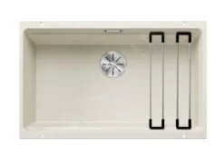 Blanco Etagon 700 - Fregadero De Silgranite, 730x460 Mm, Con Accesorios, InFino, Blanco Suave 527078