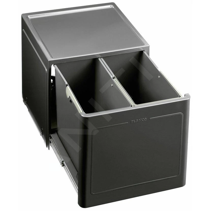 Blanco Botton Pro - Cubo De Basura Extraíble, Con Separación, Capacidad 26 L 517468 1 Blanco Botton Pro - Cubo De Basura Extraíble, Con Separación, Capacidad 26 L 517468