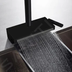 Hansgrohe M81 - Grifo De Fregadero Aquno Select 250 Con Salida Extraíble Y Chorro Plano, Negro Mate 73836670 -Cocina Tienda De Ventas eb153ec01c4a19d5ab6c6de2