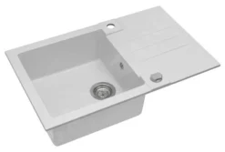 Alveus Rock - Fregadero De Granito 780x480 Mm, Con Control De Desagüe, Arctic 1090944 -Cocina Tienda De Ventas ec7ffb526ef864c5dfbecbe4