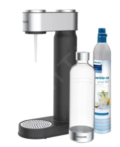 Philips GoZero - Máquina Para Hacer Agua Con Gas Viva, Con Accesorios, Color Negro ADD4902BK/10
