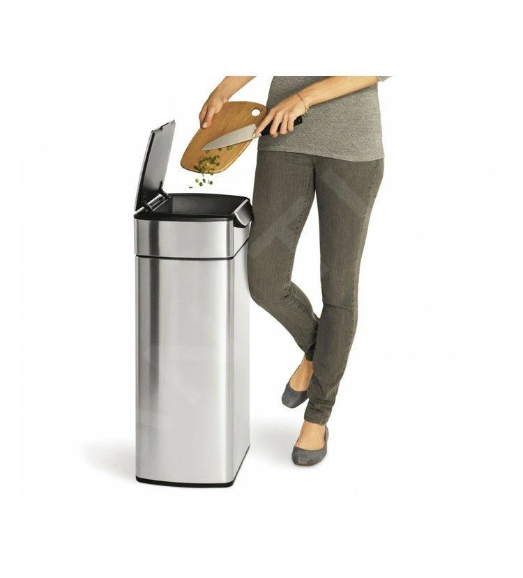 Simplehuman Cubos De Basura - Cubo De Basura 40 L, Touch-bar, Acero Inoxidable Cepillado CW2014 8 Simplehuman Cubos De Basura - Cubo De Basura 40 L, Touch-bar, Acero Inoxidable Cepillado CW2014 - Imagen 8