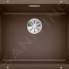 Blanco Subline 500 - Fregadero De Silgranite, 530x460 Mm, InFino, Café 523441