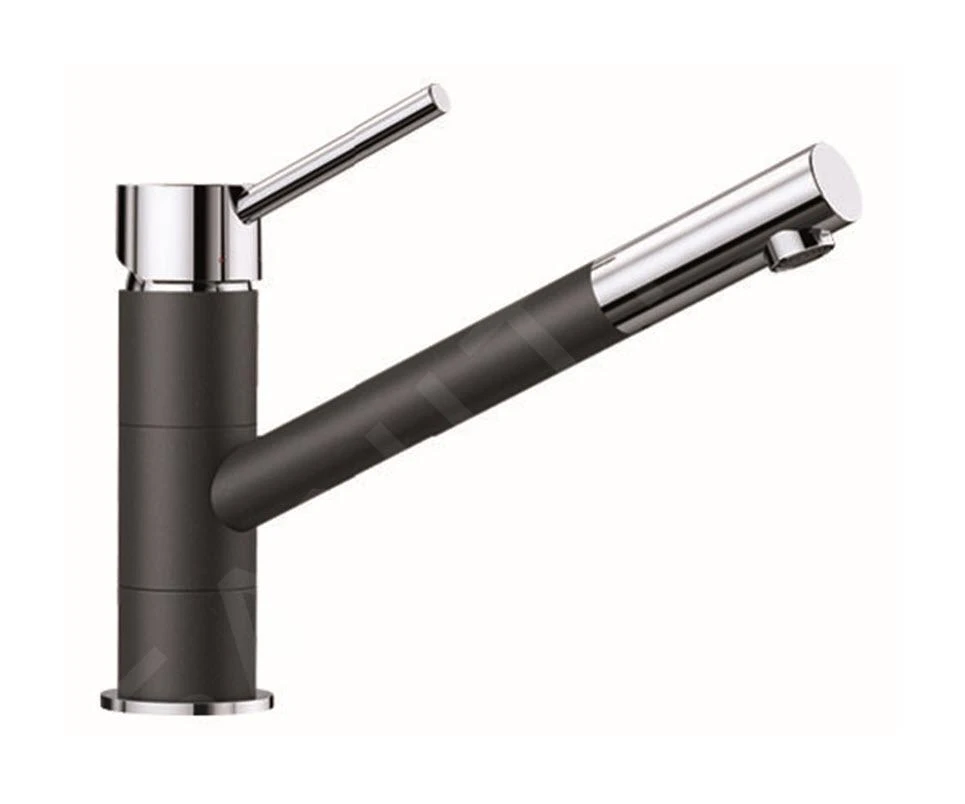 Blanco Kano - Grifo De Fregadero, Negro/cromo 526175 1 Blanco Kano - Grifo De Fregadero, Negro/cromo 526175