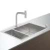 Hansgrohe Fregaderos - Conjunto De Fregadero Y Grifo C71-F655-09, Aspecto De Acero Inoxidable 43206800