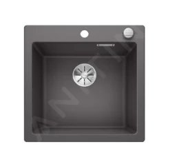 Blanco Pleon 5 - Fregadero De Silgranite, 515x510 Mm, InFino, Roca Gris 523677