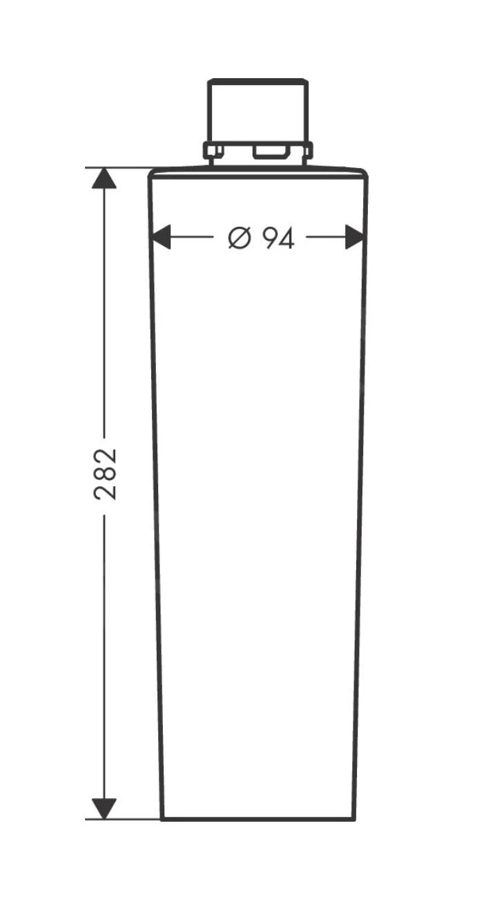 Hansgrohe Aqittura M91 - Filtro Intercambiador De Iones Pro Y Carbón Activo 76827000 2 Hansgrohe Aqittura M91 - Filtro Intercambiador De Iones Pro Y Carbón Activo 76827000 - Imagen 2