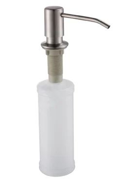 Alveus Accesorios - Dispensador De Detergente Callas, 320 Ml, Acero Inoxidable Cepillado 1129077