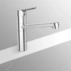 Ideal Standard CeraFlex - Grifo De Cocina, Caño Alto, BlueStart, Cromo BC135AA -Cocina Tienda De Ventas ff924efb2b6287517be2909b