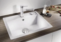 Blanco Dalago 6 - Fregadero De Silgranite, 615x510 Mm, Con Control De Desagüe, Blanco 514199 -Cocina Tienda De Ventas ffd9d6852109ae44d2238d35